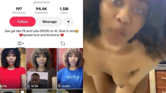 Leak sex video of tiktoker lala