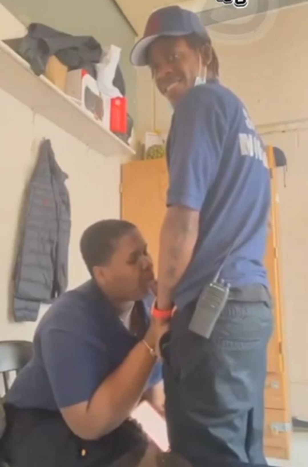 South African work fucking in office
