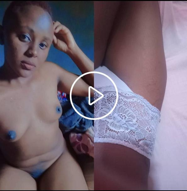 Naughty naija girl masturbate her dark pussy and squirt