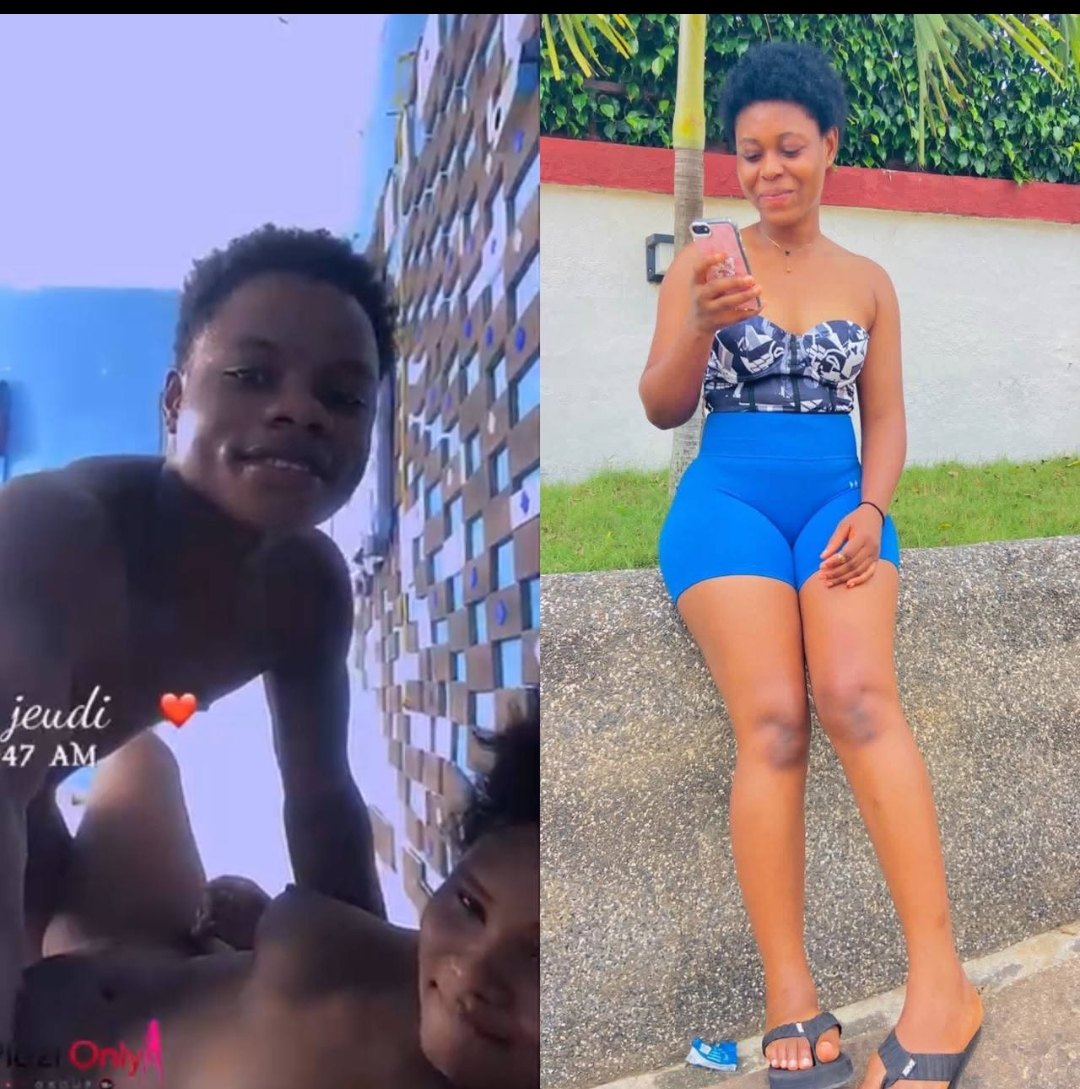African boy fuck his elder sister on camera